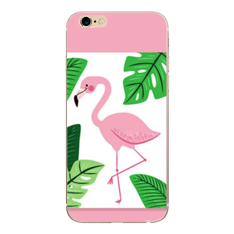 Pink Girly Case for iphone 6 6S X Fundas Women Flamingo Back Cover Coque For 7 8 Plus 5 5S SE Accessories |
