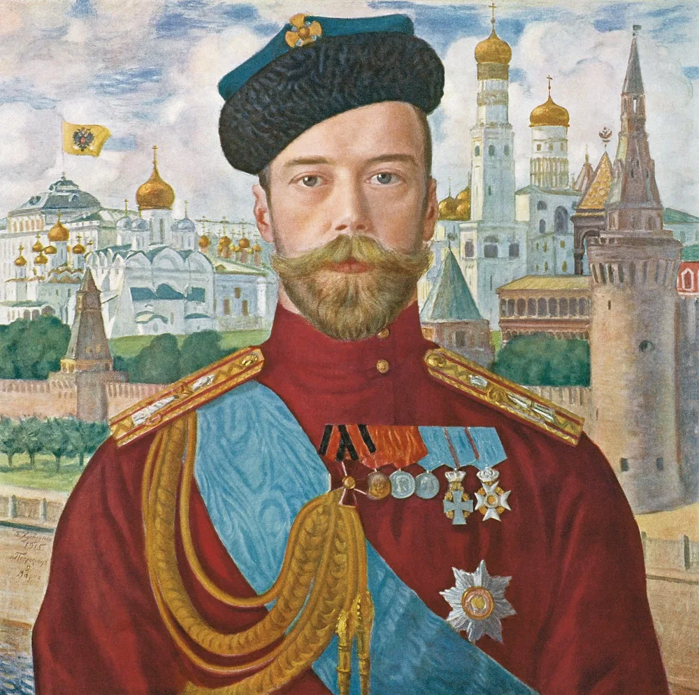 

wholesale print painting # Good quality TOP art # Russian Emperor Nicholas II Nikolai II portrait PRINT ART painting ON CANVAS