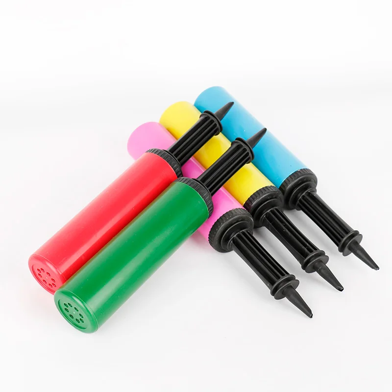 1pc plastic hand Balloon pump for latex and foil Globos air Inflator Toys Air Pump Party balloon accessories Decoration Tools