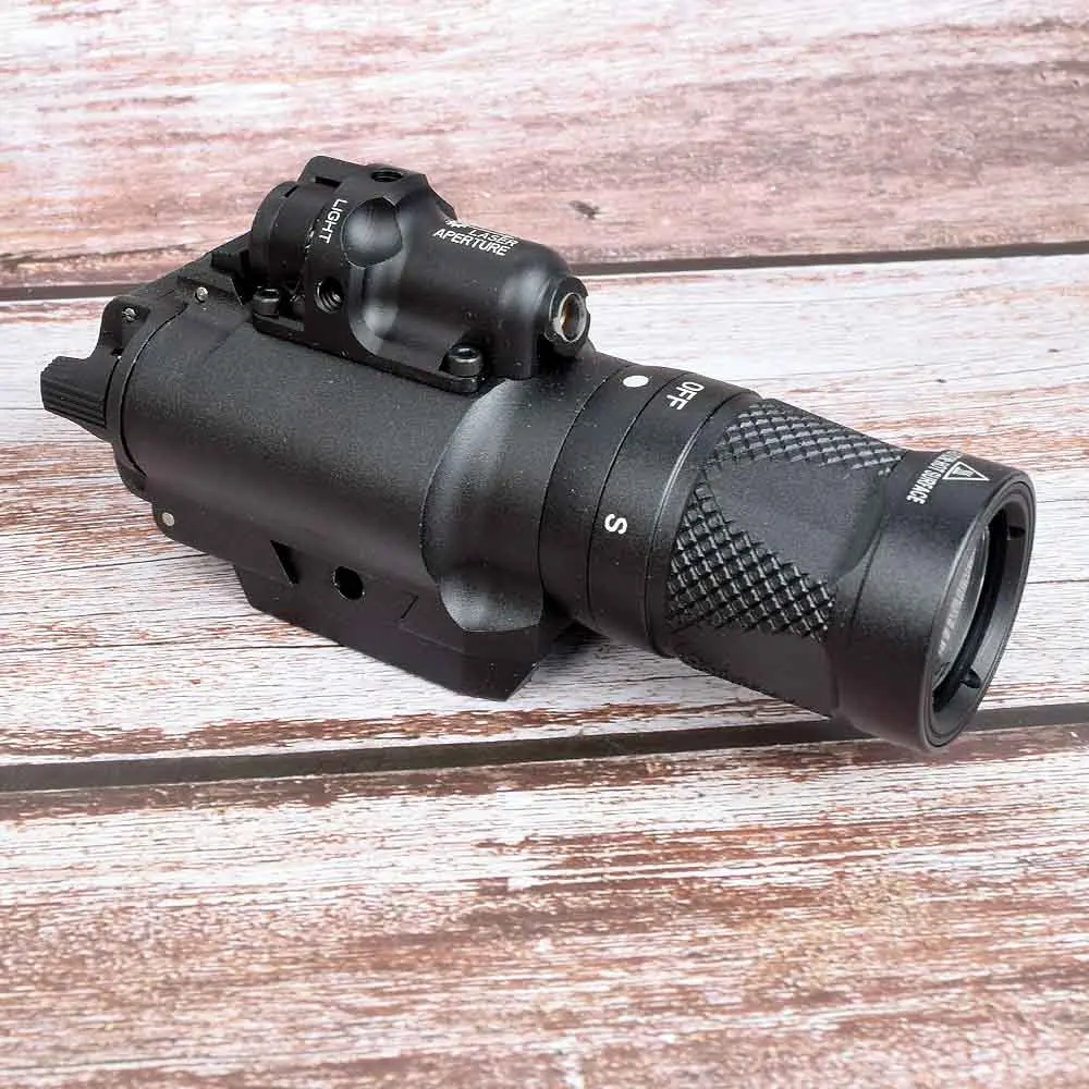 Охотничий Тактический пистолетный светильник X400V комбинированный красный лазер