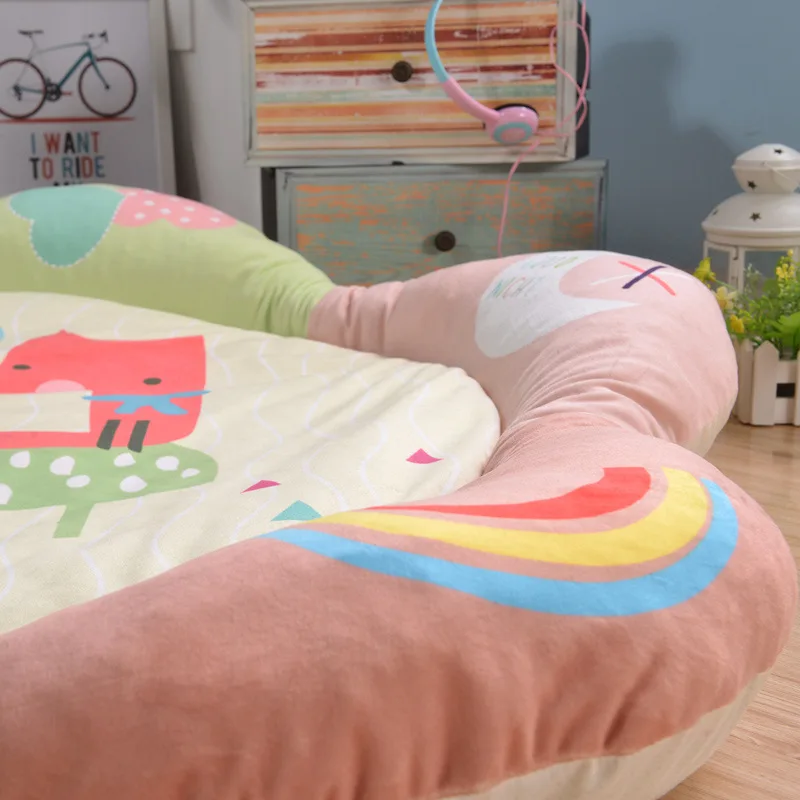 Детский игровой коврик для ползания защитный толстый хлопковый альпинизма