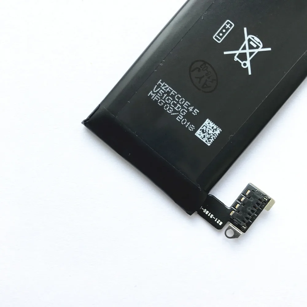 AYJ 100% новый аккумулятор AAAAA 1420 мАч для iPhone 4 4G реальная емкость нулевой цикл