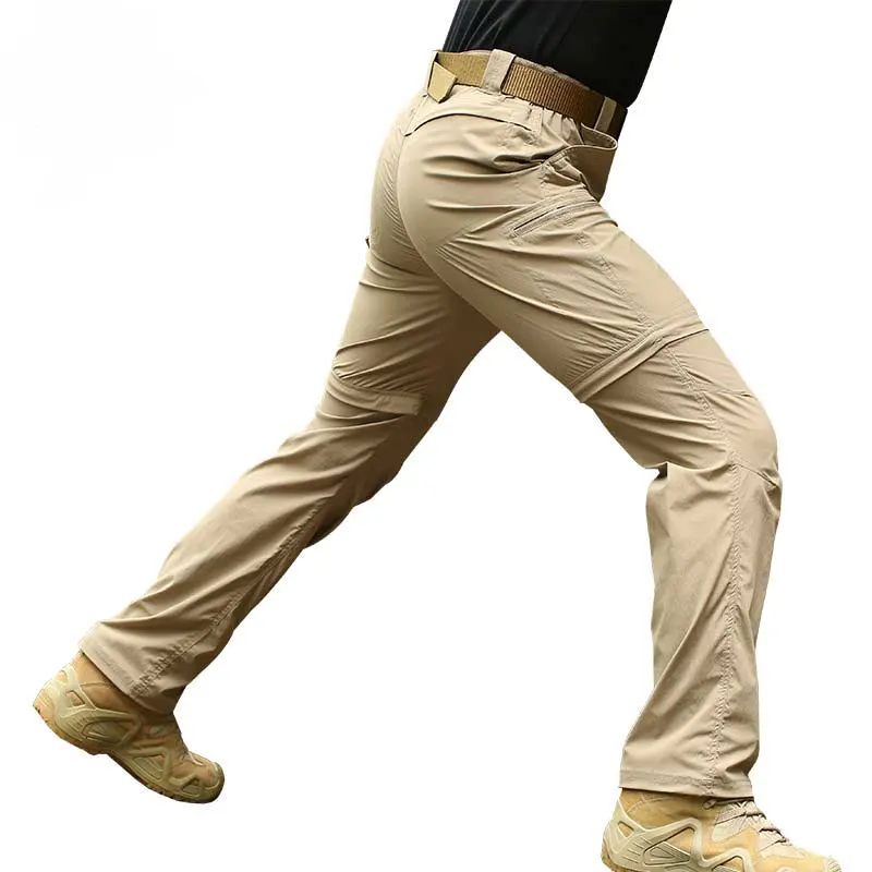CQB Outdoor Sports Camping Tactical Military Men's Pants Waterproof Multi Pocket Quickly-dry Trousers for Hiking Climbing | Спорт и
