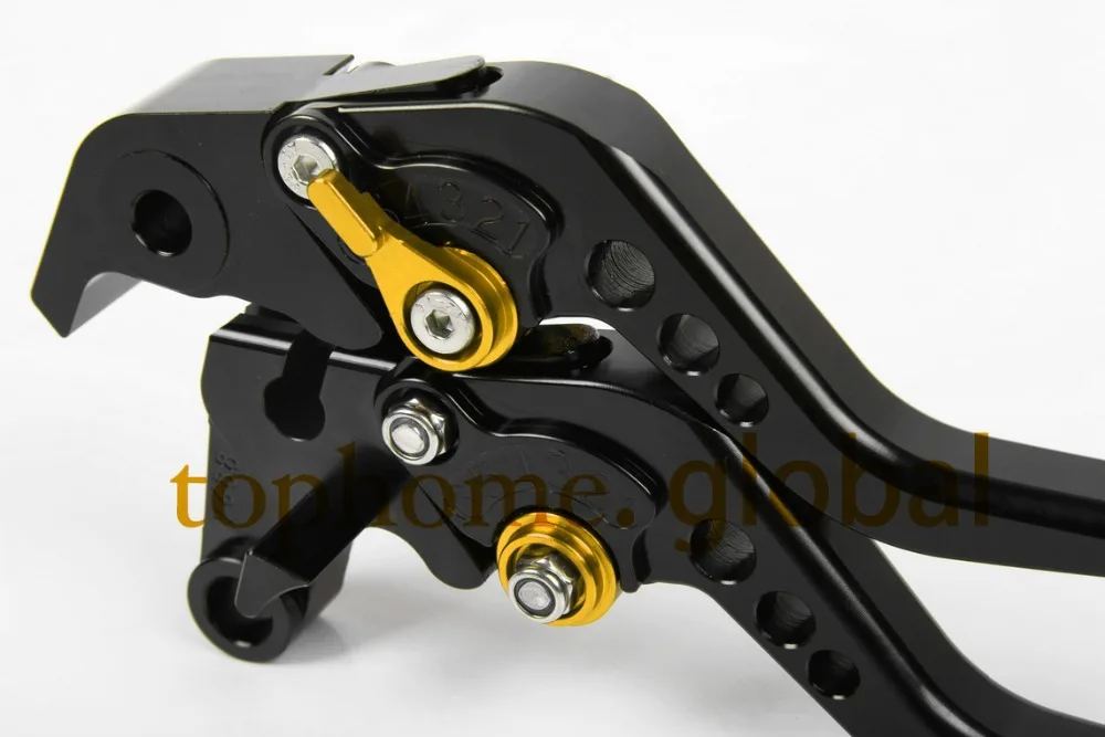 Короткие черные рычаги сцепления с ЧПУ для SUZUKI GSX600F GSX750F KATANA 1989 2006 1997 1998 1999 2000 2001 2002