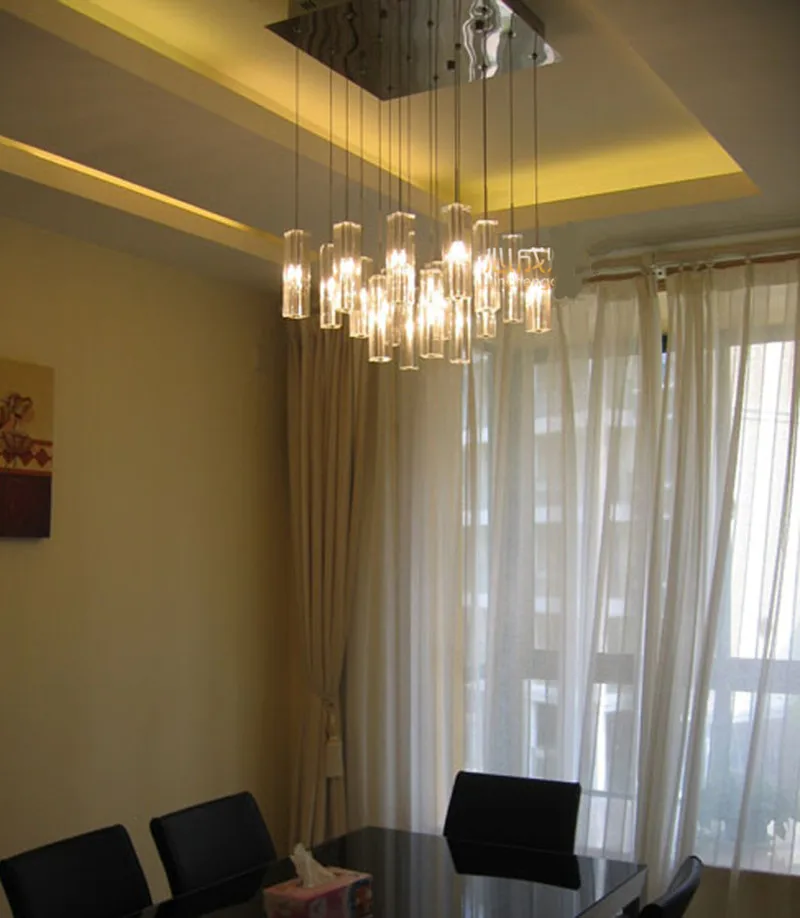 Домашние G4 светодиодные подвесные светильники для столовой кафе кухни