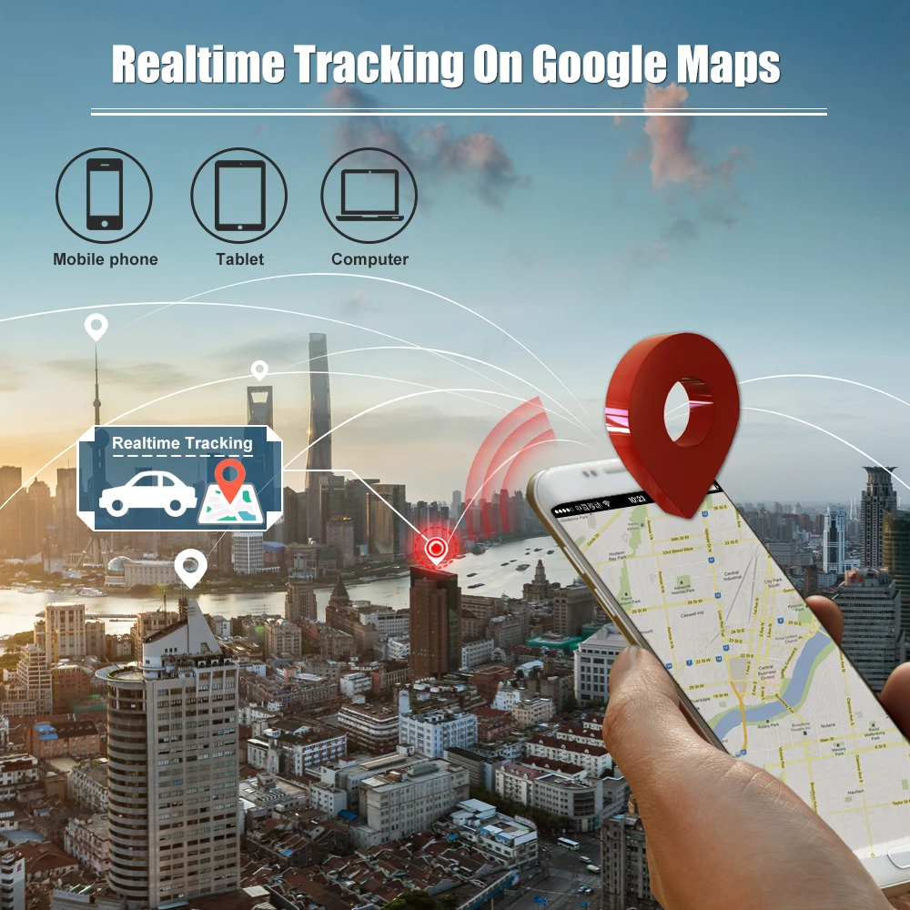 GPS трекер Автомобильный TK806 10 80 в пост. Тока|real time tracking|car trackergps car tracker |