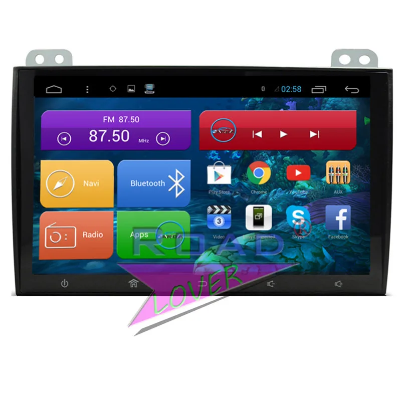 Автомобильный плеер с GPS навигацией Roadlover Android 7 1 для Toyota Prado 120 2004 2005 2006 2007 2008 2009