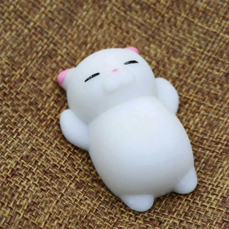 Милые мини сжимаемые эластичные животные лечит стресс для взрослых и детей