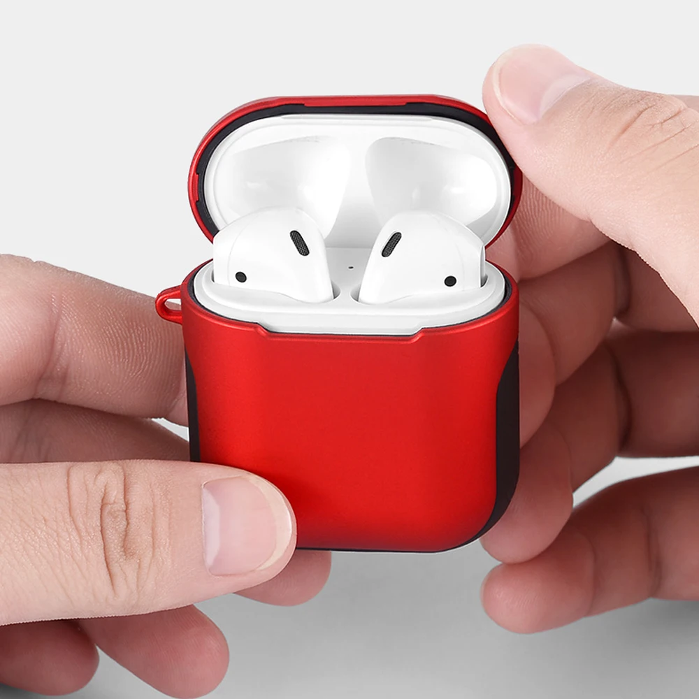 Ahowie защитный чехол для Airpods Мягкий силиконовый Apple беспроводной Bluetooth наушники