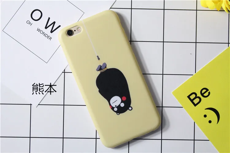 2017 Cute Cartoon Phone Case For apple iPhone 6s Cases Soft silicon IMD matte tpu Cover Coque Fundas iphone 6 Plus |