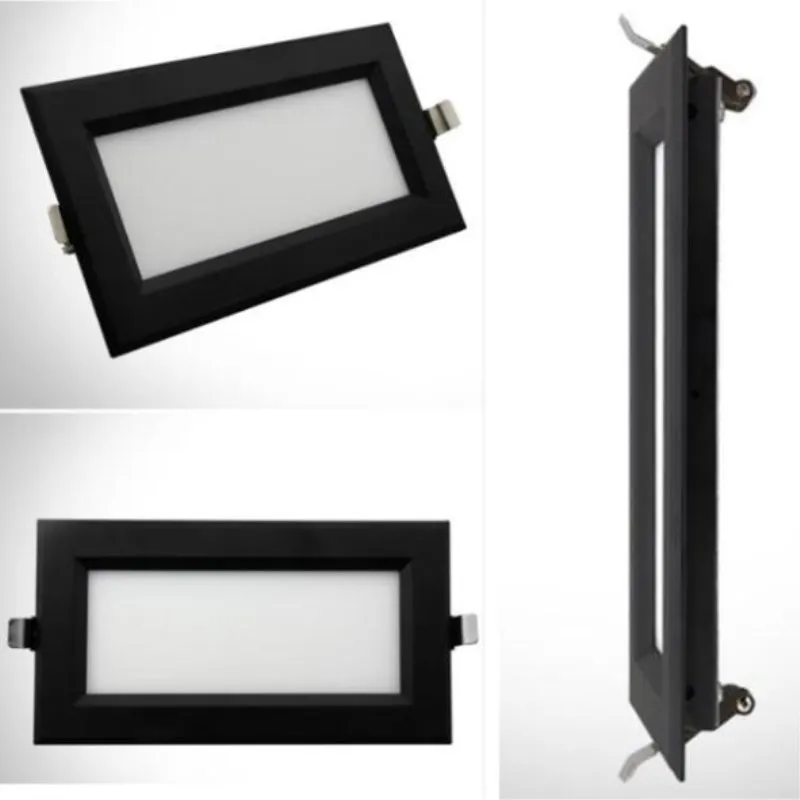 Led Panel Light 12W Square LED Ceiling Recessed Light Spot LED Downlight lamp AC85-265V Warm Cold White