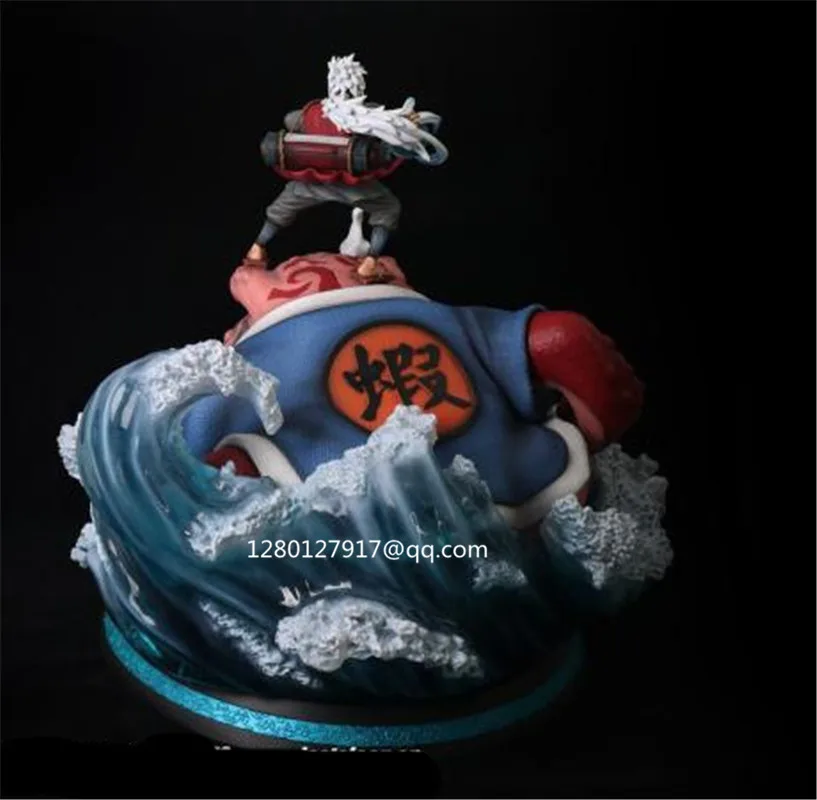 Аниме Наруто статуя Jiraiya полноразмерный портрет Gama Sennin бюст GK фигурка