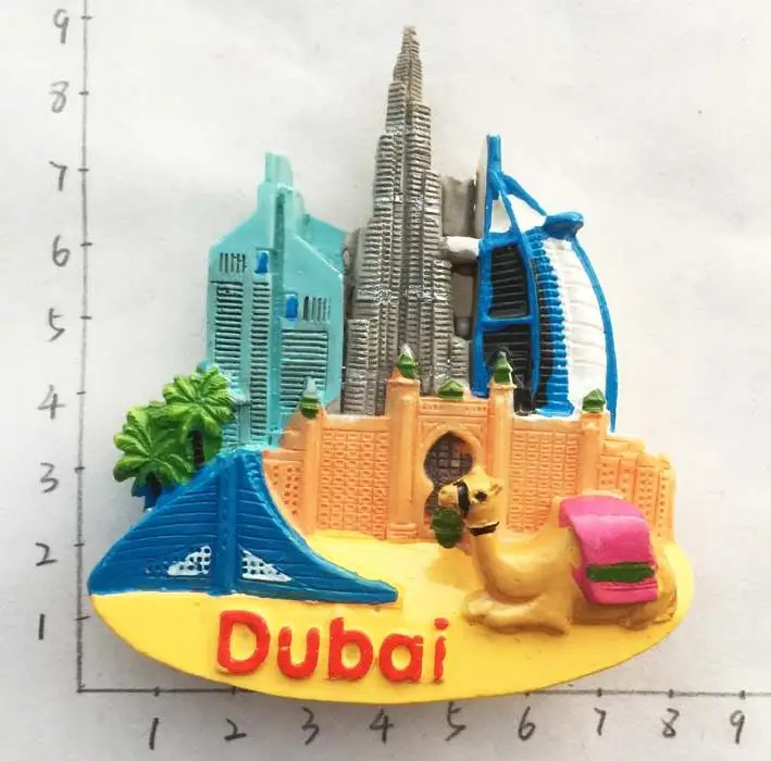 1 шт. красивые 3D Дубай сувениры для путешествий Бурдж Халифа башня знаковые