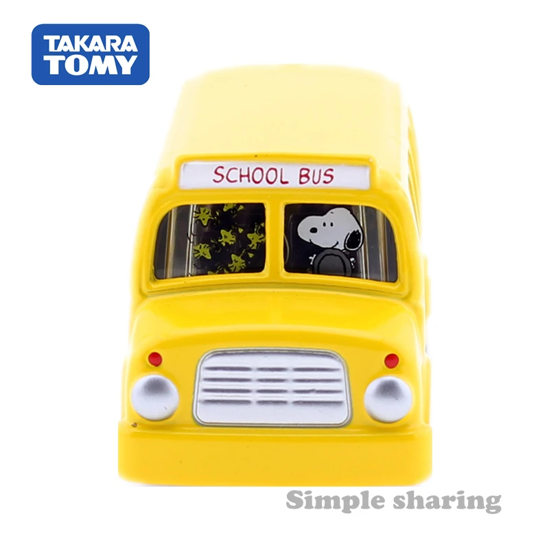 Набор моделей для школы Takara Tomy Dream Tomica No.154 SNOOPY миниатюрные детские игрушки литья
