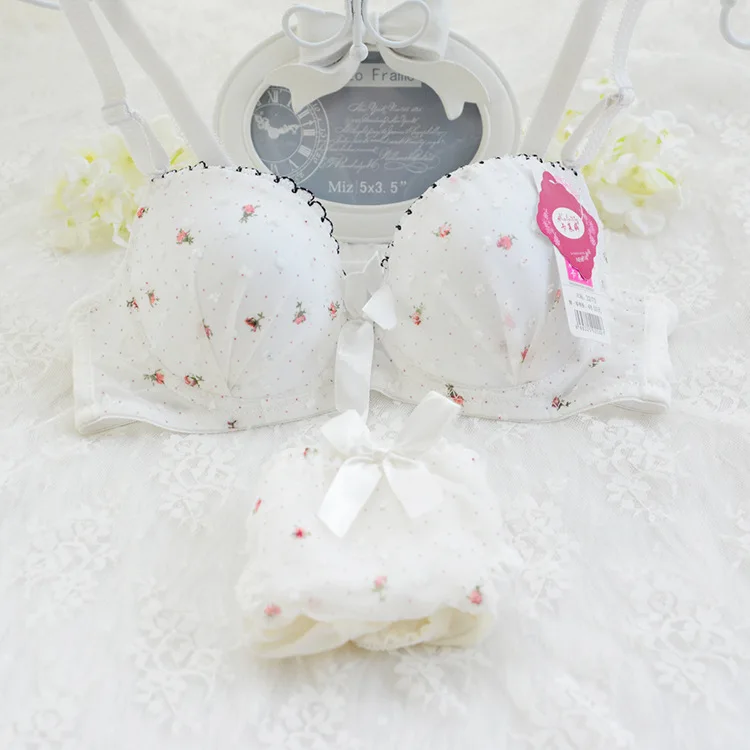 Элегантный роскошный и романтичный комплект с бюстгальтером для женщин 1/2 следа +