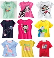 2018 hot sale promotion regular character unisex high grade and in the summer child sleeve children t shirt baby cotton casual
