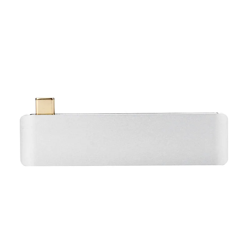 Ouhaobin Кардридеры алюминиевый тип c USB 3 0 в 1 комбо хаб для ноутбука MacBook HP Dell Surface Pro