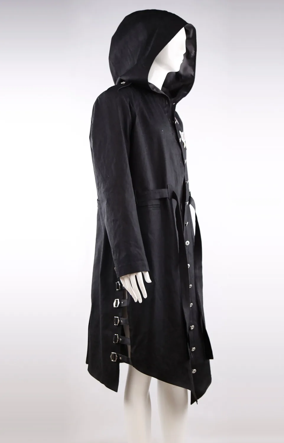 Game PUBG Hoodie Trench Coat Cosplay Playerunknown's Battlegrounds Denim Costume Black Custom Made | Тематическая одежда и