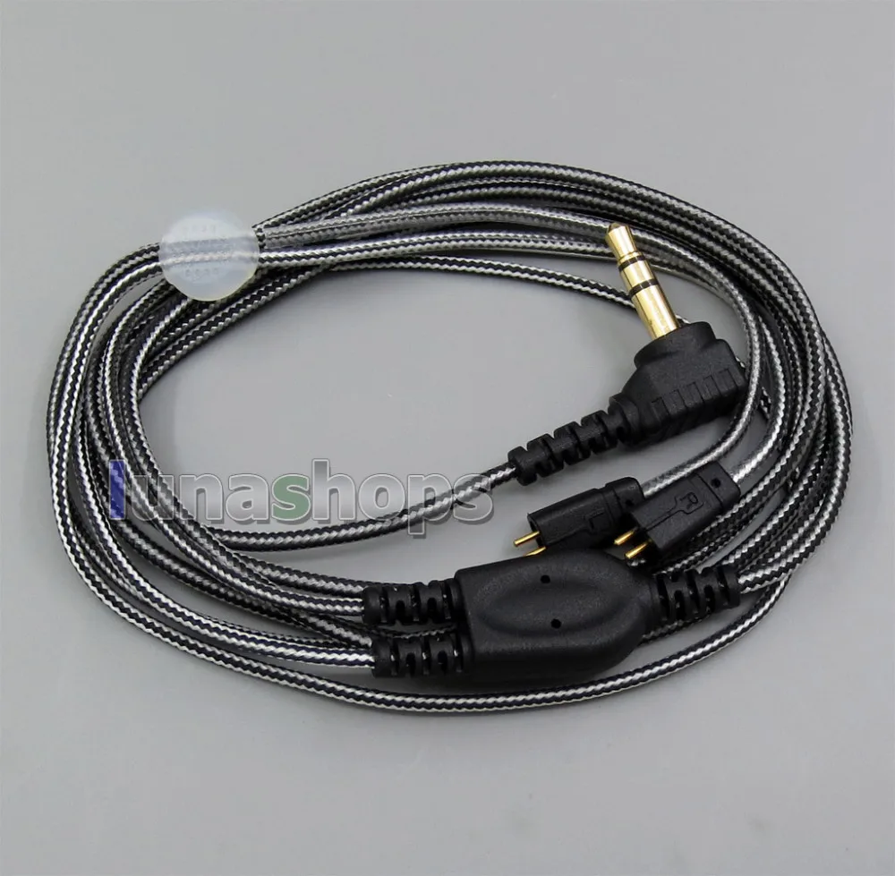 

Черно-белый с крючком для наушников, аудиокабель для наушников Ultimate Ears UE TF10 SF3 SF5 5EB 5pro TripleFi 15vm TF15 LN005490