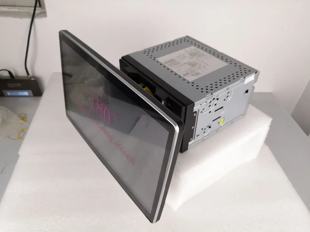 12," HD 1920*1080 ips вращающийся Экран 6-Core Android 9,0 универсальный автомобильный Радио dvd gps головное устройство Bluetooth WI-FI USB Простое подключение