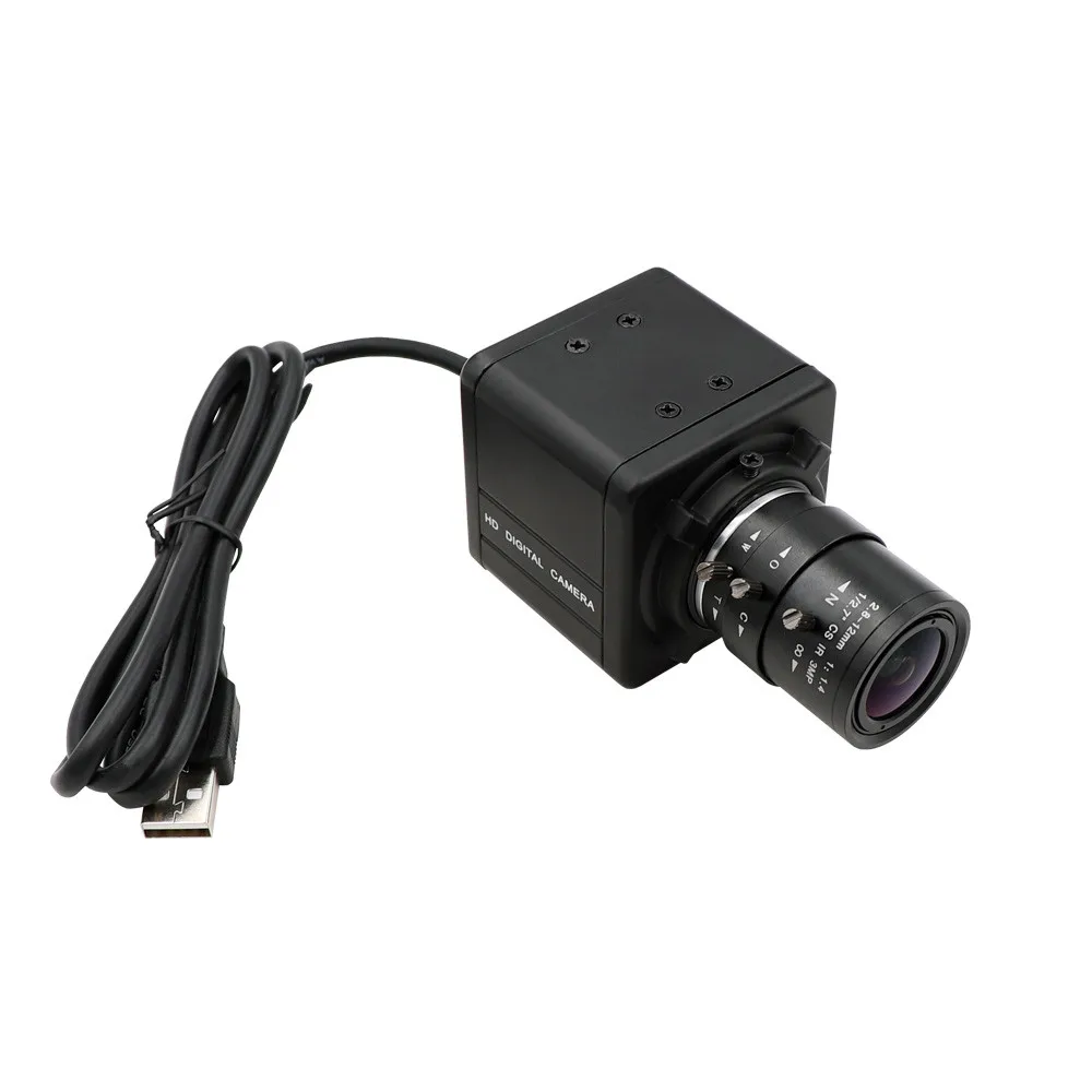 CS 2 8 12 мм варифокальный 1MP HD 720P Веб камера UVC Plug Play USB без водителя для Android Linux Windows Mac