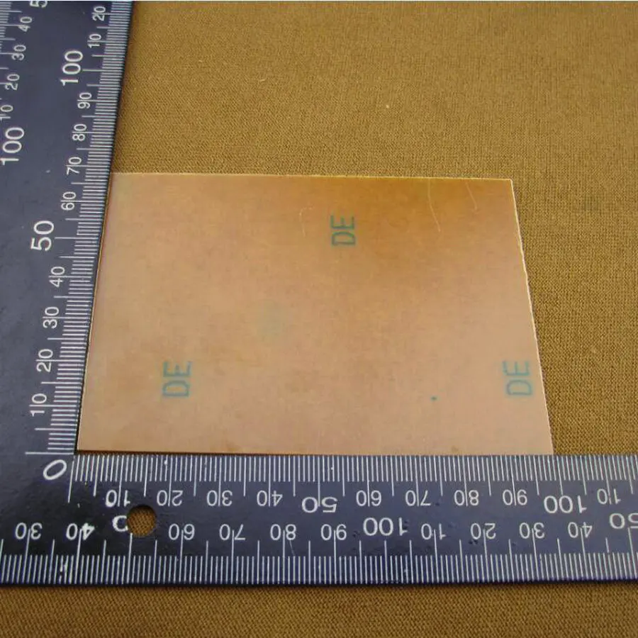 Пустой Медь одетый печатные платы Универсальный прототип PCB Single Side 7*10 см Тесты