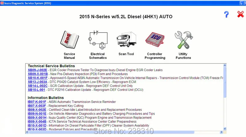For Isuzu IDSS II 2016.04 - Diagnostic Service System+license | Автомобили и мотоциклы