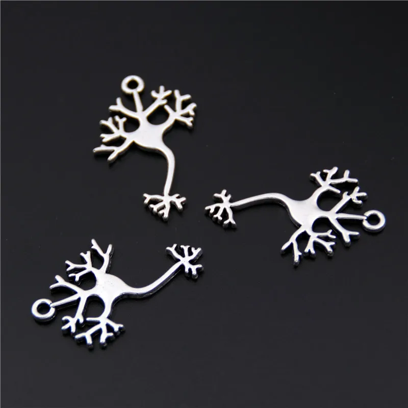 20 шт. подвеска в виде молекулы серебряного цвета|pendant for jewelry|pendants jewelry makingpendants making |