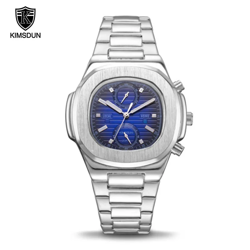 Часы Nautilus Style мужские из нержавеющей стали с таймером спортивные