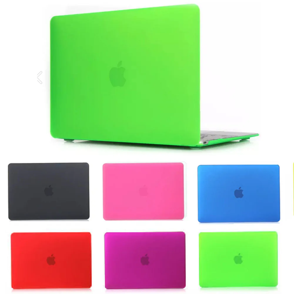 Чехол для ноутбука матовый защитный чехол Apple Macbook Pro 12 13 15 Air 11 Жесткий Mac 6 3 4