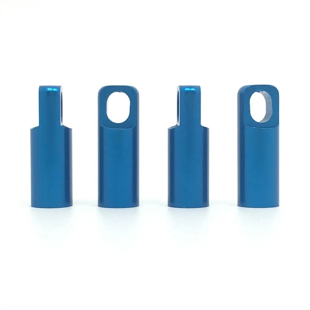 Blue x 4pcs Крышка клапана из алюминиевого сплава с функцией инструмента удаления сердечника клапана для клапанов Presta 4 шт - Цвет: Blue x 4pcs