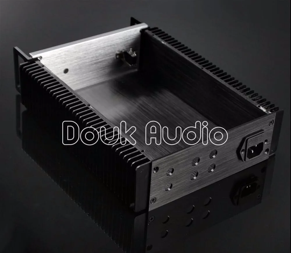 Nobsound мини алюминиевый корпус усилителя корпуса DIY чехол HiFi с ручкой|Усилители