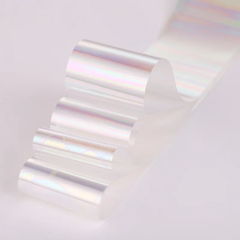 2019 Новый голографический набор фольги для ногтей 2 5*100 см градиентные Типсы