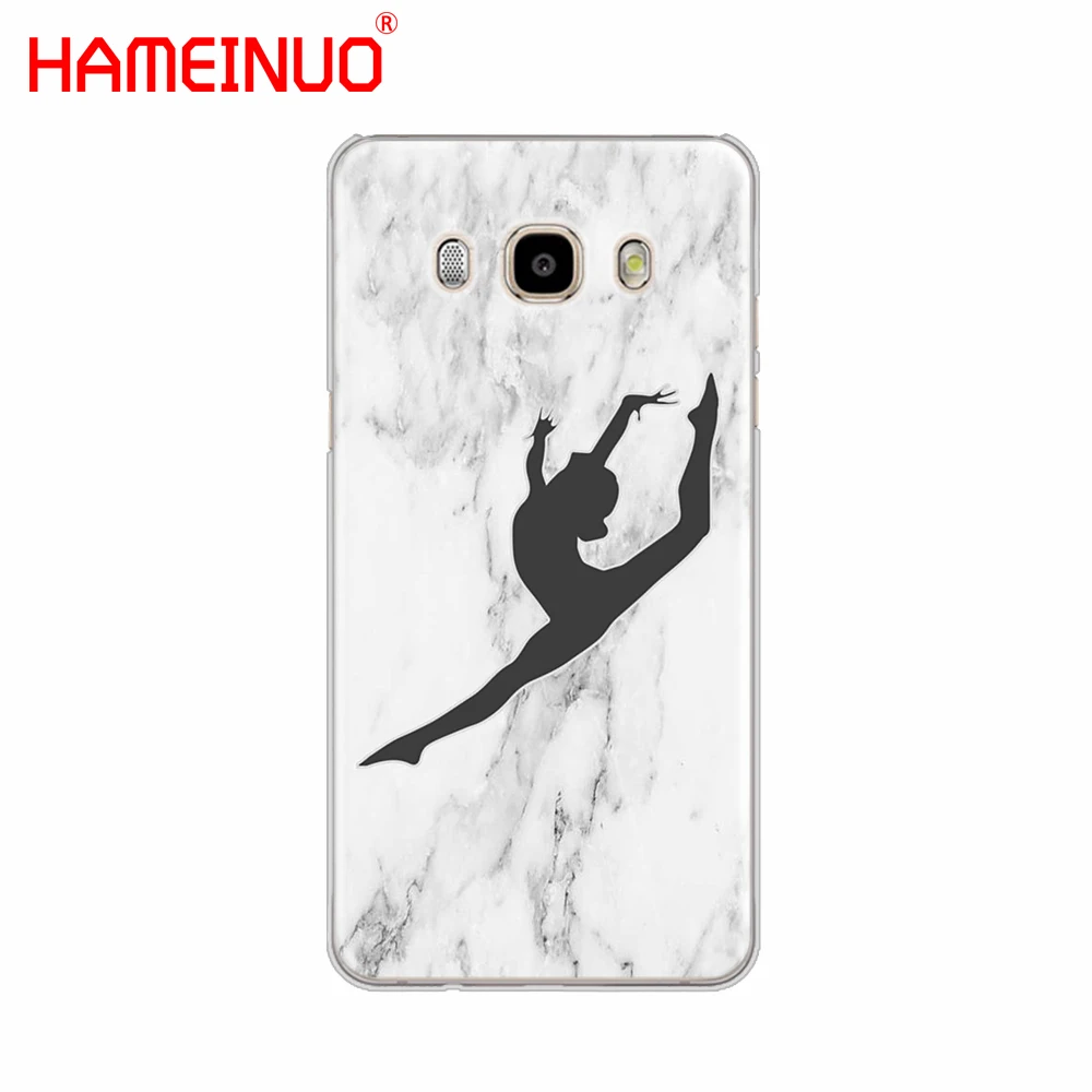 HAMEINUO гимнастический силуэт чехол для телефона Samsung Galaxy J1 J2 J3 J5 J7 MINI ACE 2016 2015