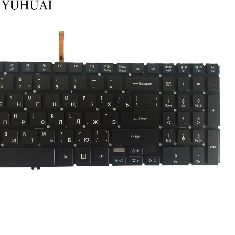 Русская клавиатура для ноутбука acer Aspire V5-552 V5-552G V5-552P V5-552PG с Подсветка ру