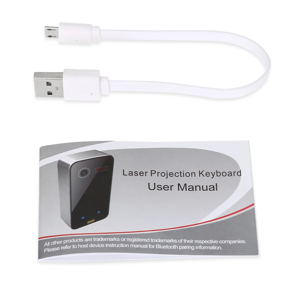 Bluetooth лазерная проецируемая виртуальная клавиатура с функцией мыши голосовые