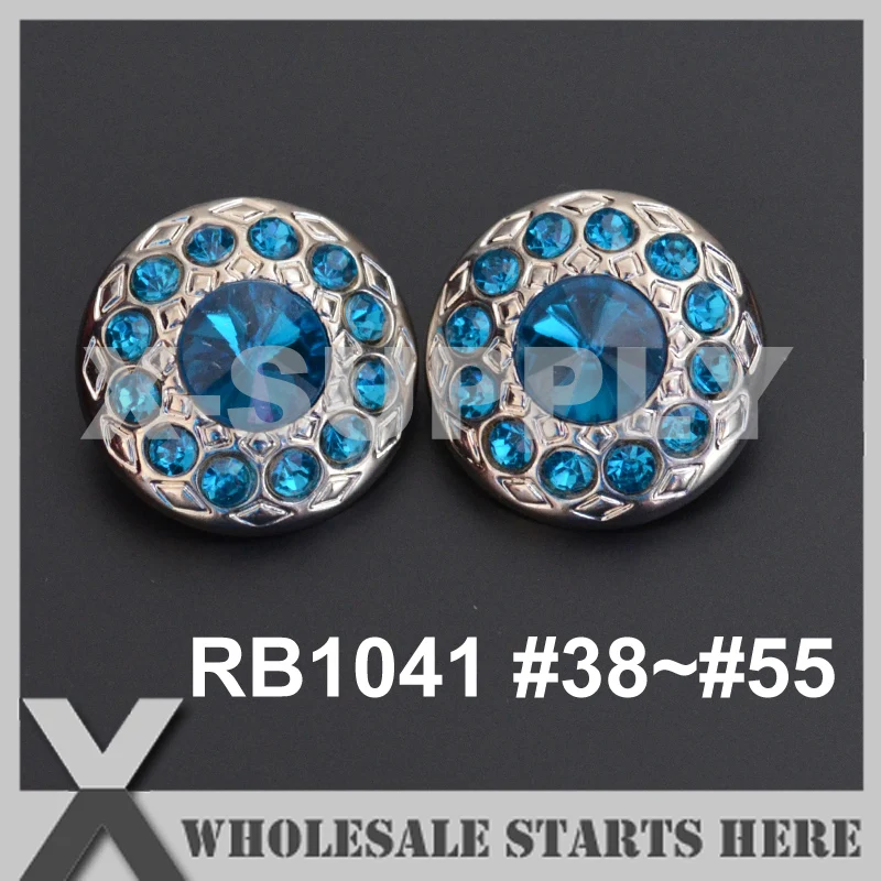 Вариант цвета: RB1041 #38 ~ #55/Бесплатная доставка круглые акриловые алмазные пуговицы