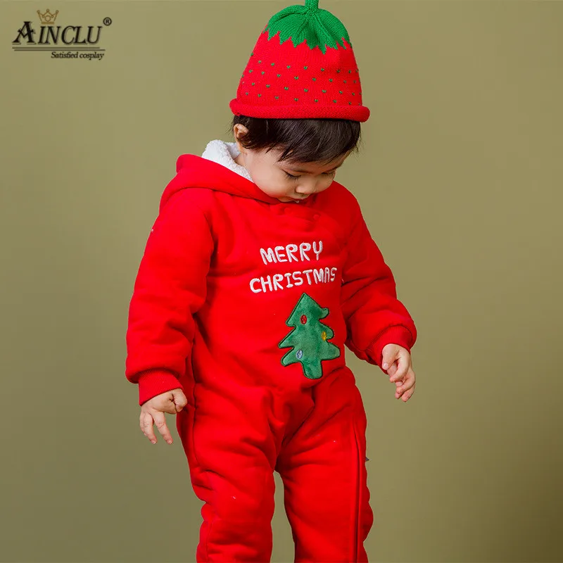 

Семейный Пасхальный подарок, детские комбинезоны, милый костюм Санта-Клауса, детская одежда для новорожденных с изображением соснового лос...