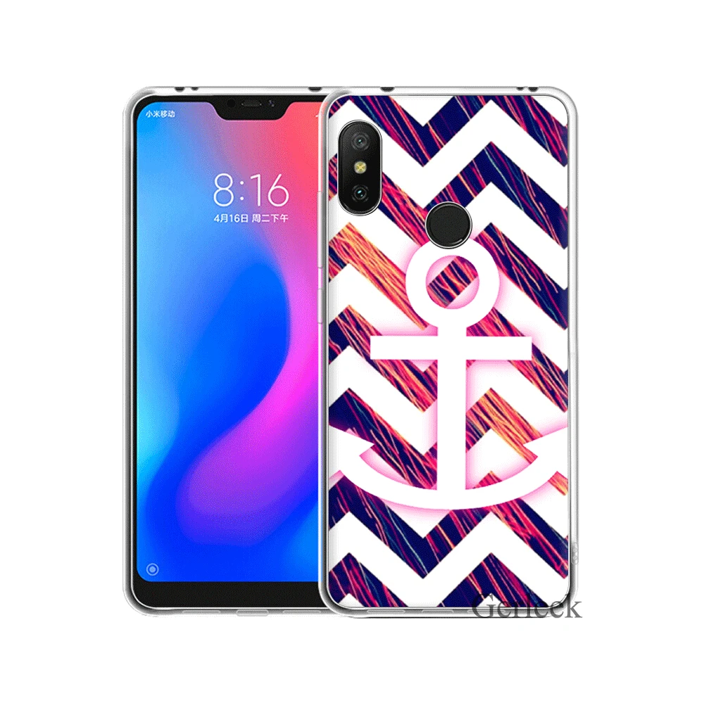 Цветной чехол для телефона Desxz Жесткий Чехол Xiaomi Mi A2 A1 5X6X6 8 9 9se 5 5S MAX 3 Lite | Мобильные