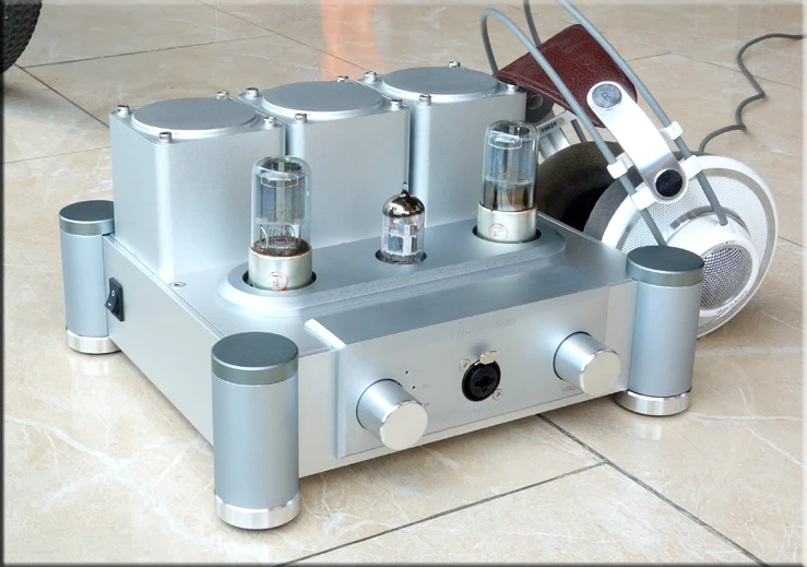 Hi end E200 6SN7X2 + 12AX7 класс A 16 220 Ом усилитель для наушников полный Чехол в|headphone amp|class a