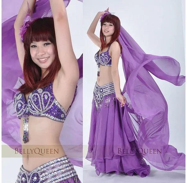 dark purple 1 штука 250x120 см Новое цыганское сари племенные аксессуары для танца живота индийское платье шифоновый шарф шарфы аксессуары для танца живота - Цвет: dark purple