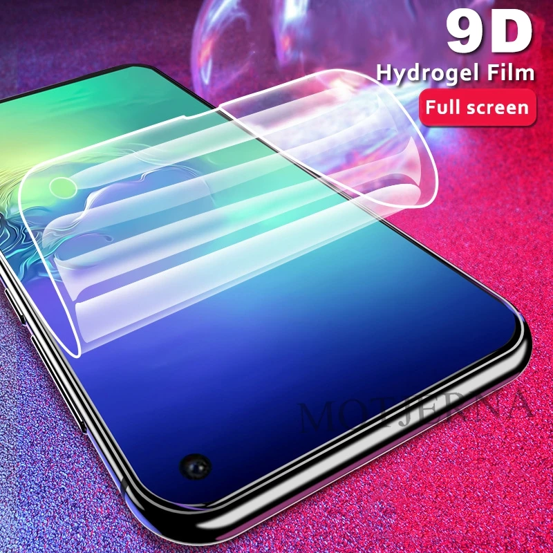 9D Hydrogel Film For Samsung Galaxy S10 S9 S8 Plus Note 9 8 S10e Full Curved Clear Screen Protector Not Glass | Мобильные телефоны