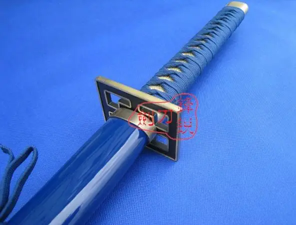 S3106 Блестящий клинок в стиле аниме с отбеливателем цвет морской волны 41 дюйм |