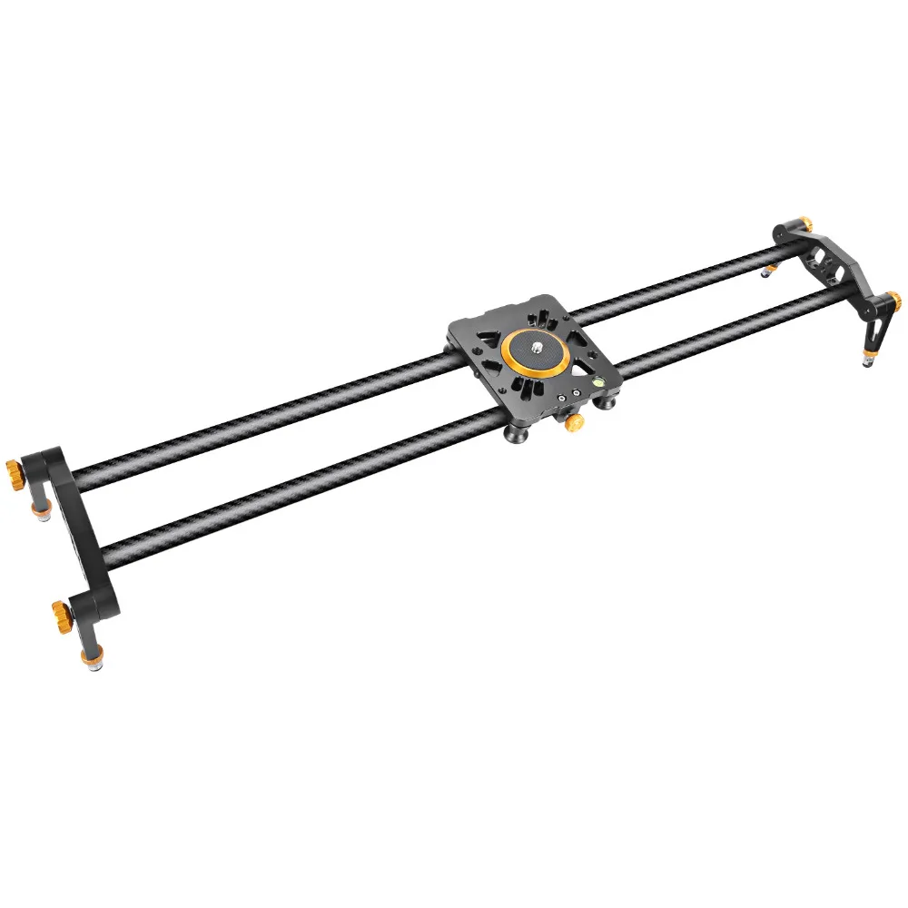 

Neewer 47.2 inches/120 cm Carbon Fiber Camera Track Slider Video Stabilizer Rail with 6 Bearings for Nikon/Canon Camera DV Video