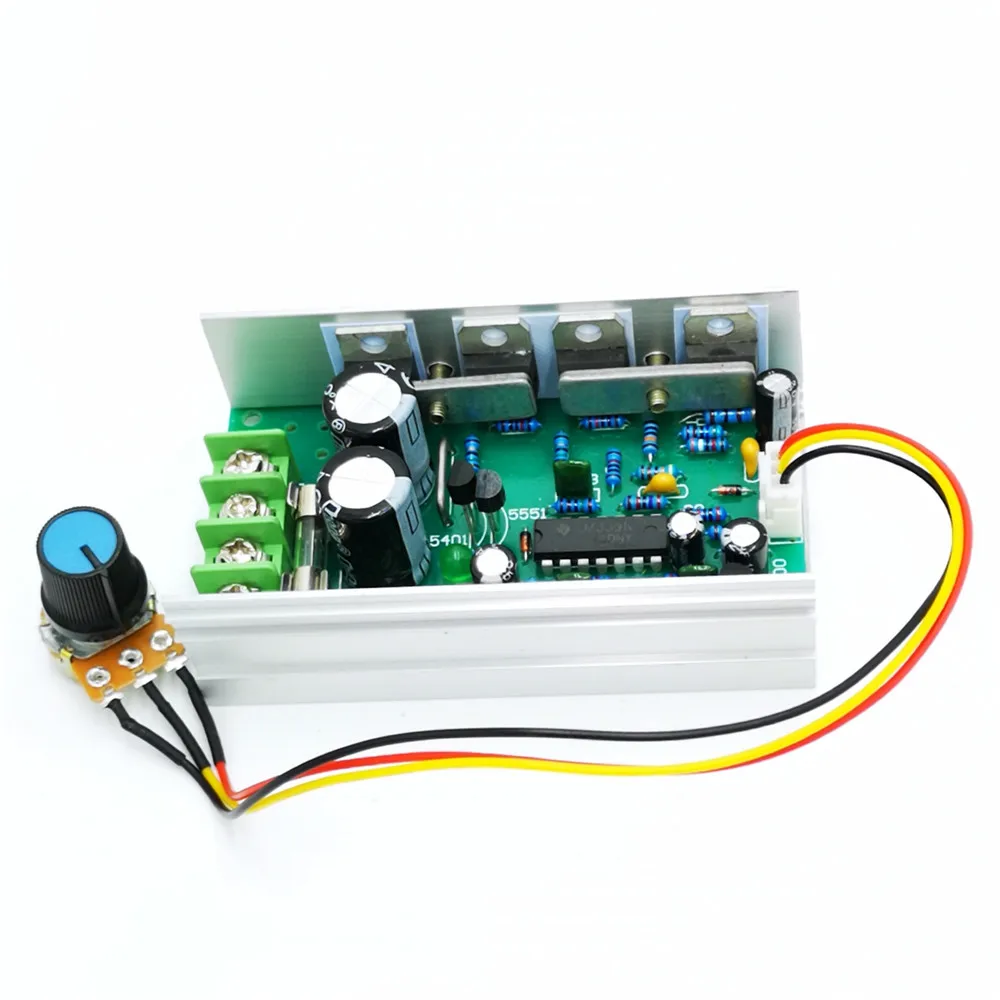 PWM контроллер скорости двигателя постоянного тока Drive защита от пониженного