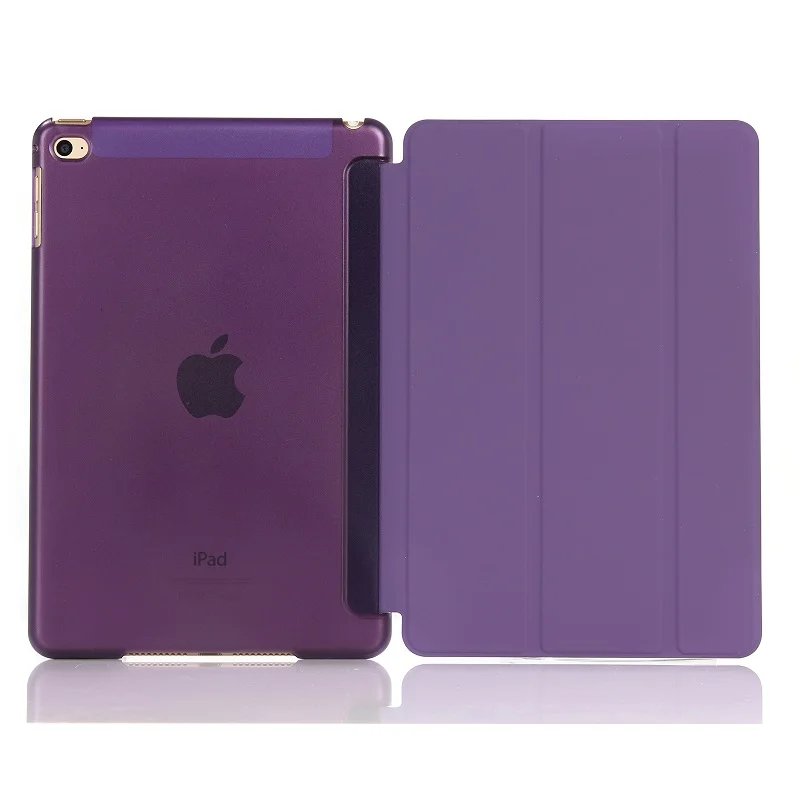 Purple Ультратонкий чехол для iPad mini 1 mini 2 mini 3 чехол с магнитной подставкой A1454 A1599 чехол для iPad mini 1 2 3 Smart Cover 7,9'' - Цвет: Purple