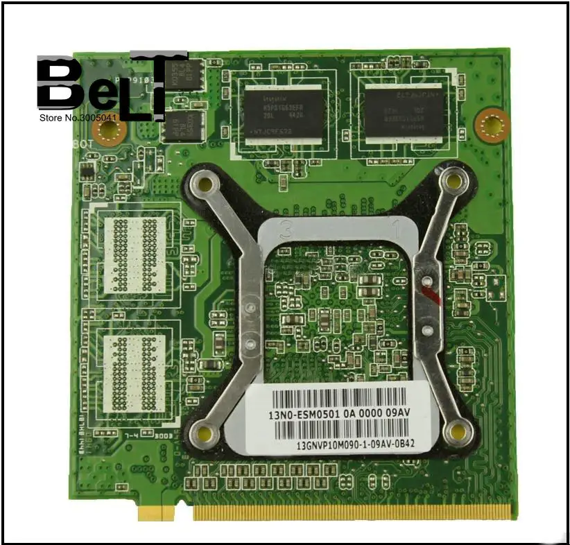 For Asus K50AB K51AB K70AB X70AB K70AF X70AF X66IC Laptop HD4570 HD 4570 512MB VAG Video Card | Компьютеры и офис