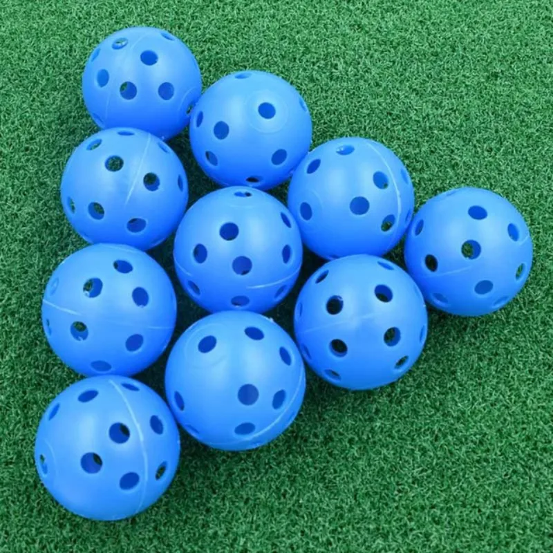 20 шт./лот 41 мм Обучающие приспособления для игры в гольф Палочки leball шары воздушный поток полые с отверстием мячи для гольфа на открытом воздухе мячи для обучения игре в гольф Палочки
