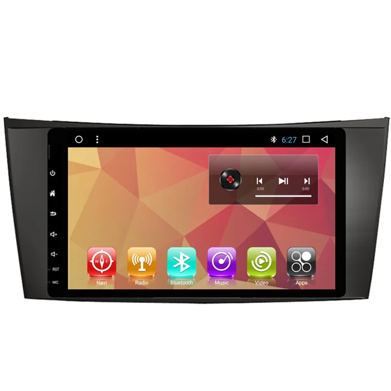 9 &quotAndroid автомобильный мультимедийный стерео радио аудио DVD GPS навигация головное