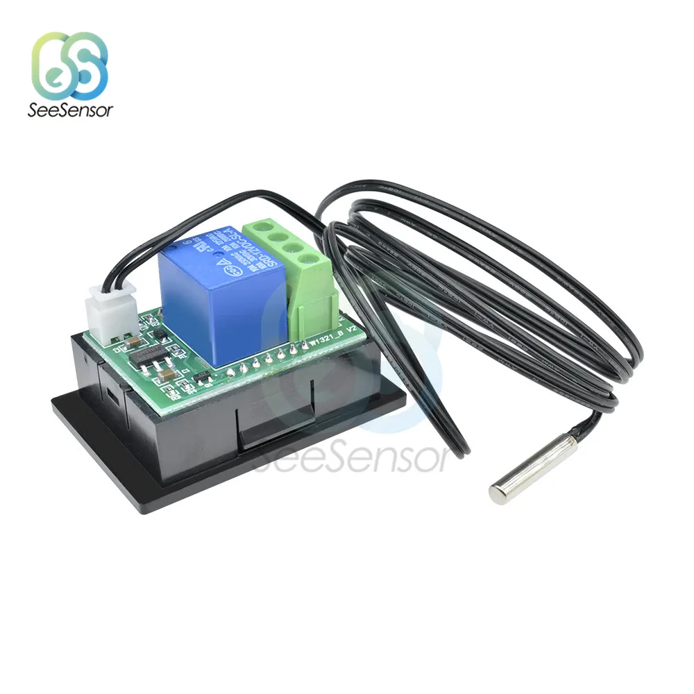 XH W1321 DC 12V 10A LED Digital регулятор температуры термостата контрольный переключатель